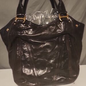 Kooba Brown Vintage Leather Shoulder Bag